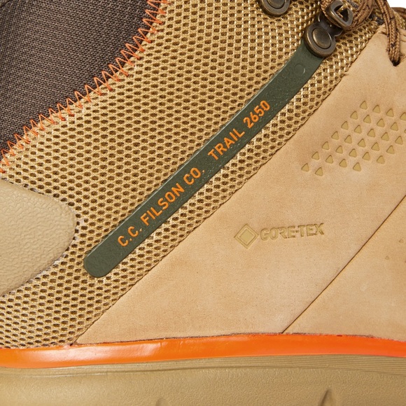 Filson X Danner Trail 2650 Hiker Boots - Prairie Sand Leather Size 7 - Picture 7 of 10